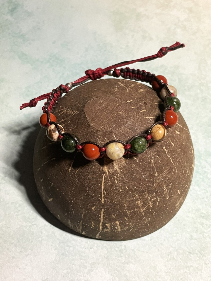 Shamballa "rode" Jaspis,